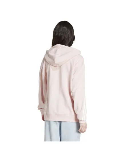 Sweat zip à capuche Femme W 3S FT FZ O HD Rose