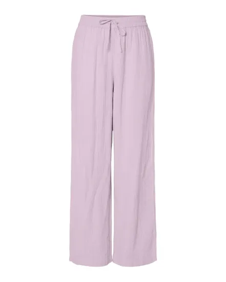 Pantalon Femme PCSASTINA HW Culotte