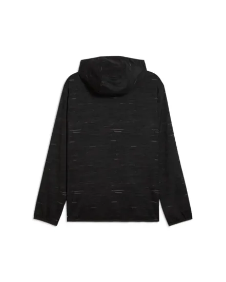 Veste zip à capuche Homme M TAD ESSENTIAL AOP WOVEN JACKET Noir