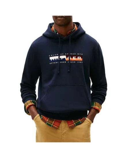 Sweat À Capuche Homme TH Colour Block Graphic Hoodie