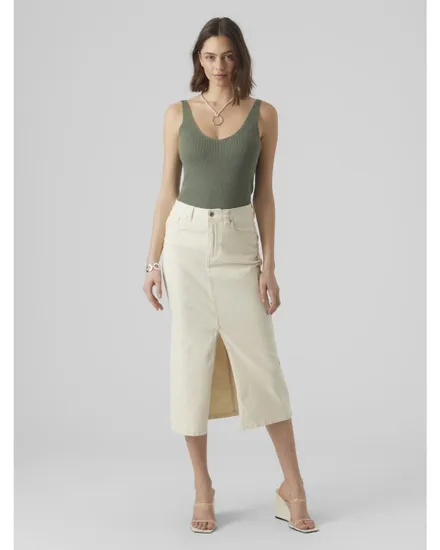 Top Femme VMNEWLEX SUN SL TOP GA  NOOS Vert