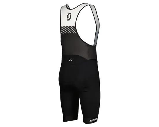 Cuissard à bretelles Homme RC TEAM ++ Noir/Blanc