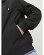 Manteau softshell Homme JJEBASIC SOFTSHELL HOOD NOOS Noir