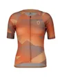 Maillot manches courtes Femme RC PREMIUM CLIMBER Rose Beige/Orange