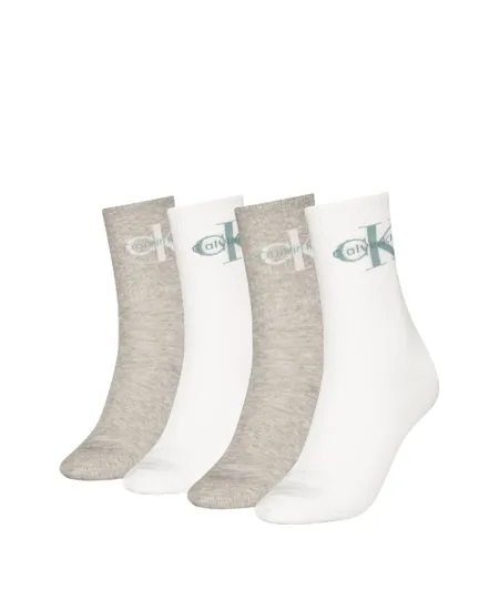 Chaussettes Femme Coffret 4 Paires Logo