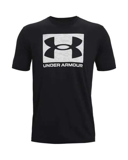 T-shirt de sport homme UA ABC CAMO BOXED LOGO SS Noir