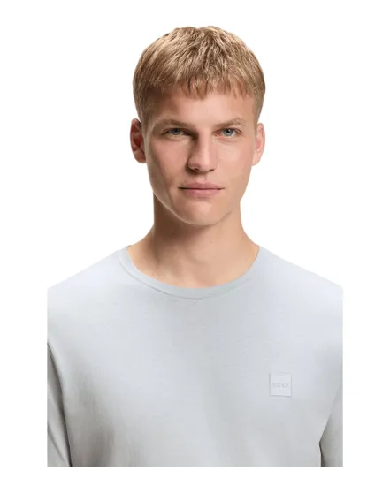 T-shirt col rond Homme TALES Gris Clair/Pastel