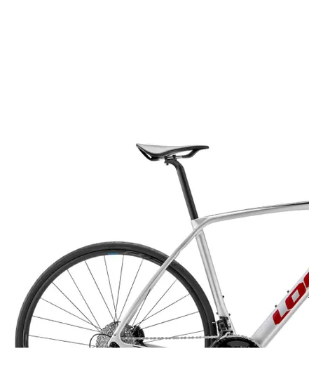 Vélo de route Unisexe 765 OPTIMUM SHIMANO 105 Argent/Rouge