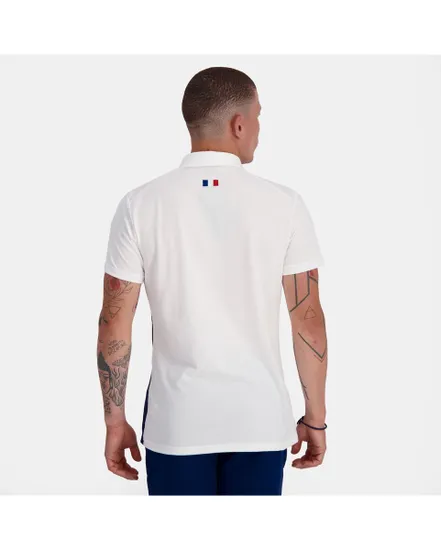 Maillot Homme FFR PRESENTATION TEE SS M BLEU FR INTENS Blanc