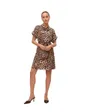 Robe Chemise Femme Imprimé Léopard