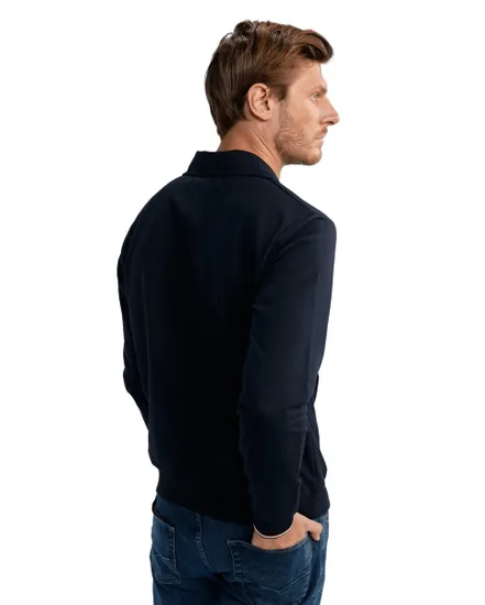 Sweat à Zip Homme Tricolore