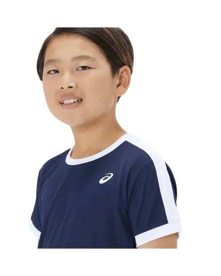T Shirt Tennis Junior Garçon Asics