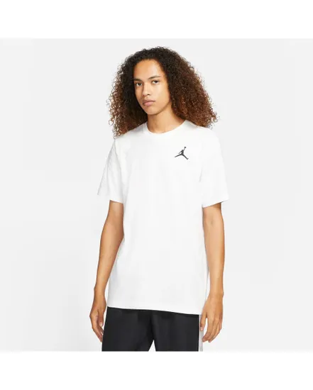 T-shirt Homme M J JUMPMAN EMB SS CREW Blanc