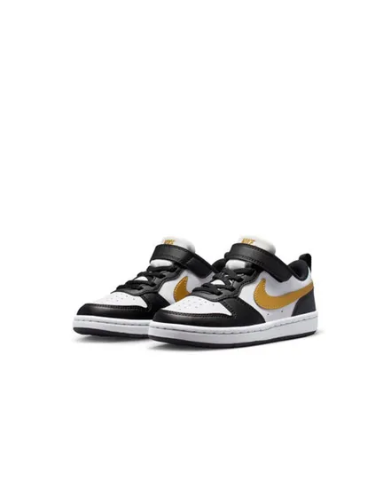 Chaussures Enfant COURT BOROUGH LOW RECRAFT (PS) Noir