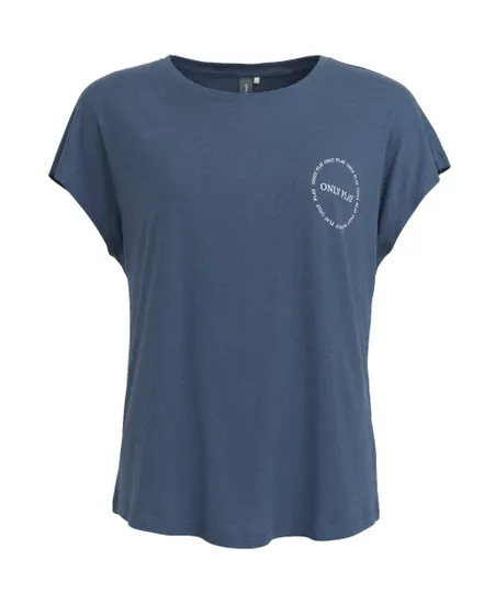 T-SHIRT FEMME SOMI SS LOOSE BAT TEE Bleu