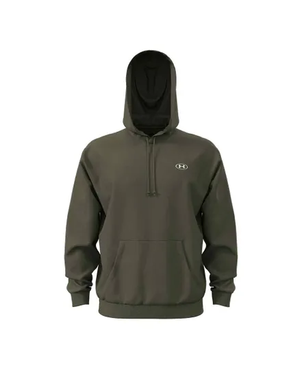 Sweat à capuche Homme UA RIVAL FLC HOODIE Vert