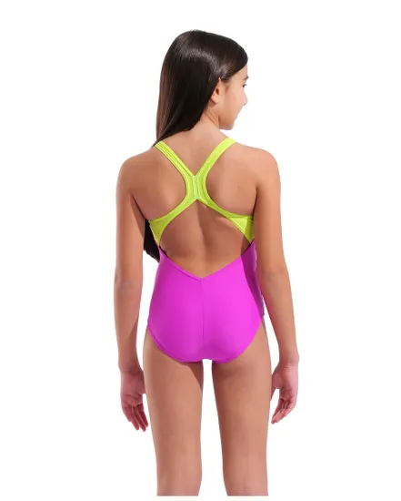 Maillot De Bain Une Pièce Fille Painterly V Back