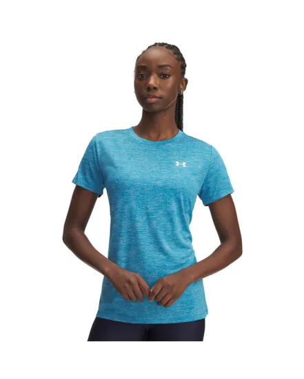 T-shirt Femme TECH SSC- TWIST Bleu