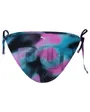 Bas De Bikini Femme Printed Side Tie