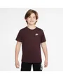 T-shirt Enfant plus agé K NSW TEE EMB FUTURA LBR Bordeaux