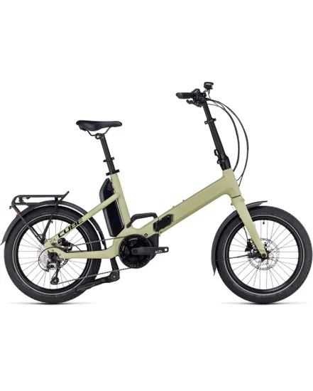 Vélo électrique pliant Unisexe FOLD SPORT HYBRID 500 Vert