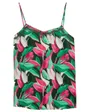 Top Femme Bretelles Ajustables Broderie Floral