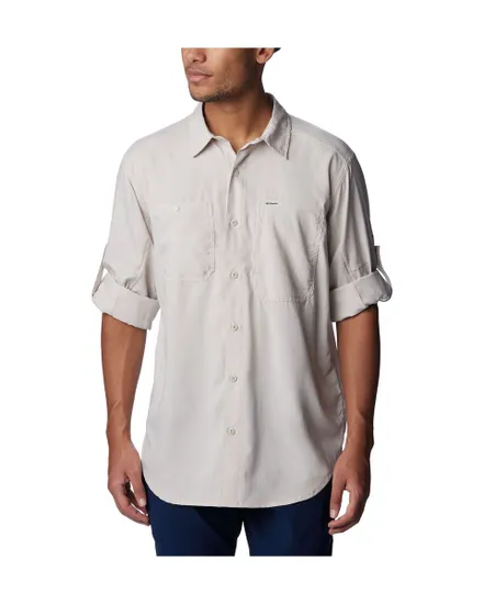 Chemise Homme SILVER RIDGE UTILITY LITE LONG SLEEVE Beige