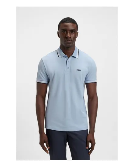 Polo Homme PADDY Bleu Clair/Pastel
