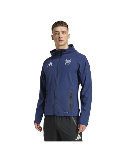 Veste zip à capuche Homme AFC C VT J Blanc