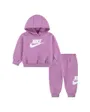 Ensemble  de survetement Bébé NKN CLUB FLEECE SET Rose