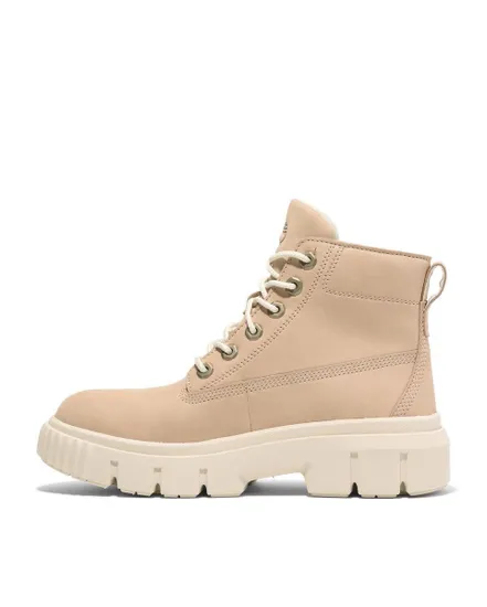 Chaussures Femme GREYFIELD MID LACE UP BOOT Beige