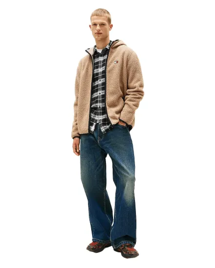 Veste Polaire Homme TJM REG BADGE TEDDY ZIP TRU EXT