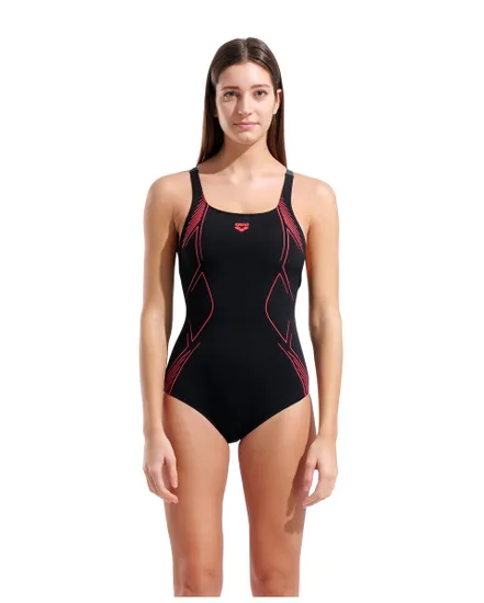 Maillot de bain Femme W ARENA GRAPHIC SWIMSUIT SWIM PRO BACK