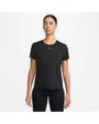 T-shirt Femme W NK ONE CLASSIC DF SS TOP WT Noir