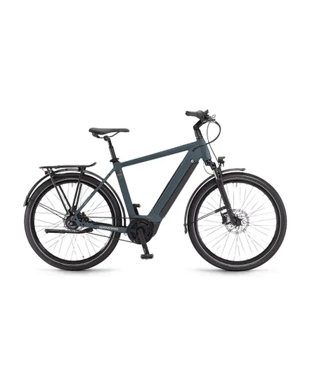 Vélo électrique urbain Homme SINUS R8EF GENT Bleu Gris