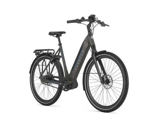 Vélo électrique urbain/trekking ULTIMATE C5 BELT 500WH Gris Anthracite