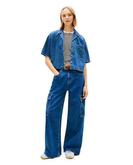 Chemise Femme TJW Crop Chambray