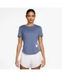 T-shirt Femme W NK TEMPO SWSH HBR DF SS TOP Bleu