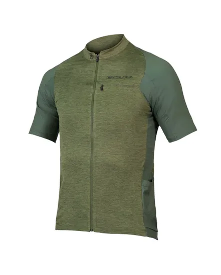 Maillot manches courtes Homme GV500 REIVER Vert