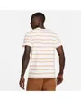 T-shirt Homme M NSW TEE CLUB STRIPE Blanc