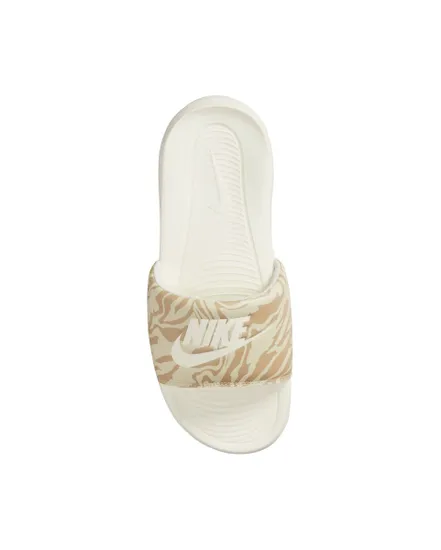 Mules Femme W NIKE VICTORI ONE SLIDE PRINT Beige