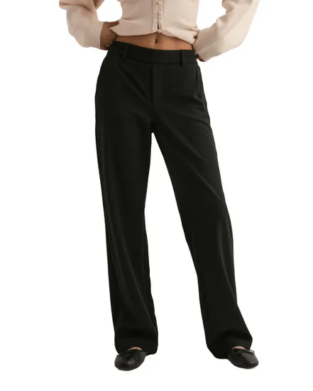 Pantalon Femme VMMAYA MW Straight Solid Pant