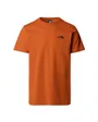 T-shirt Homme M S/S SIMPLE DOME TEE Orange