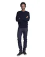 Pull col rond Homme TONFLAINE Bleu Nuit