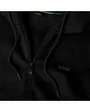 Sweat zippé à capuche Homme SAGGY Noir