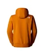 Sweat à capuche Homme M SIMPLE DOME HOODIE Orange