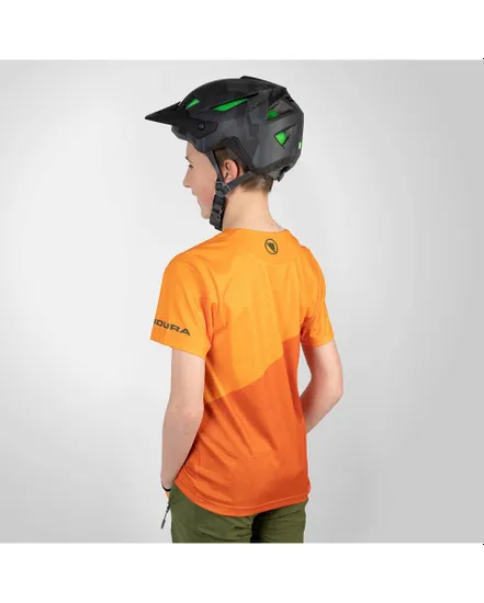 T-shirt manches courtes Enfant SINGLETRACK CORE JR Orange