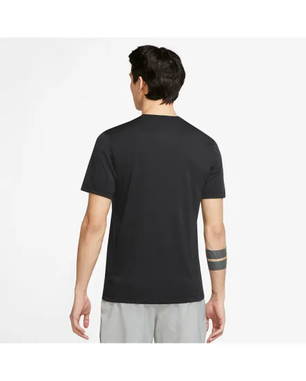 T-shirt manches courtes Homme U NK DF TEE DB TRAIL Noir