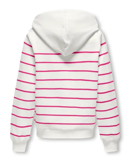 KOGADELLE L/S STRIPE HOOD CS SWT NOOS