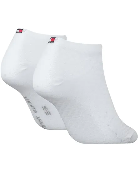 Lot de 2 paires de chaussettes Femme SNEAKER 2P DIAMOND STRUCTURE Blanc